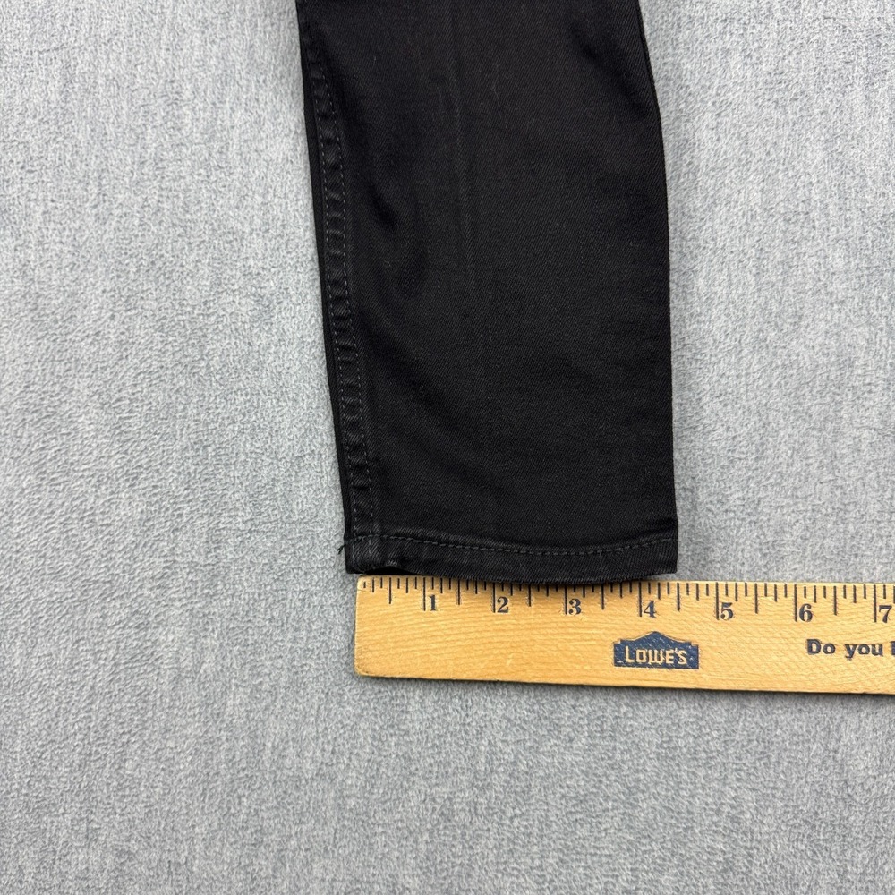 Hollister Jeans Womens 29x28 Black Low Rise Super Skinny Distressed Classic - Picture 11 of 14